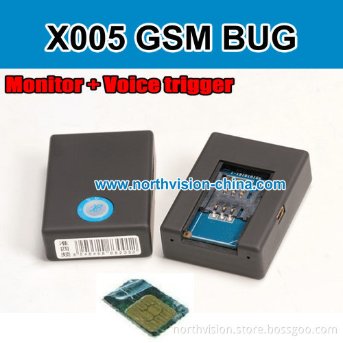 Voice-Activated GSM Bug for Audio Monitor